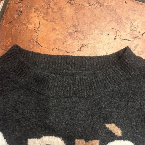 Lou & Grey Après Expert Sweater in Black and Tan - Picture 6 of 9